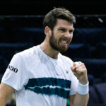 Cameron Norrie at the 2022 Paris Masters