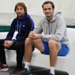 Gilles Cervara and Daniil Medvedev, 2022