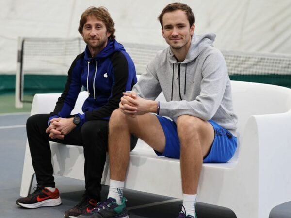 Gilles Cervara and Daniil Medvedev, 2022