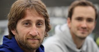 Gilles Cervara and Daniil Medcedev, 2022