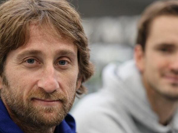 Gilles Cervara and Daniil Medcedev, 2022