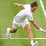 Daniil Medvedev at the 2021 Wimbledon Championships