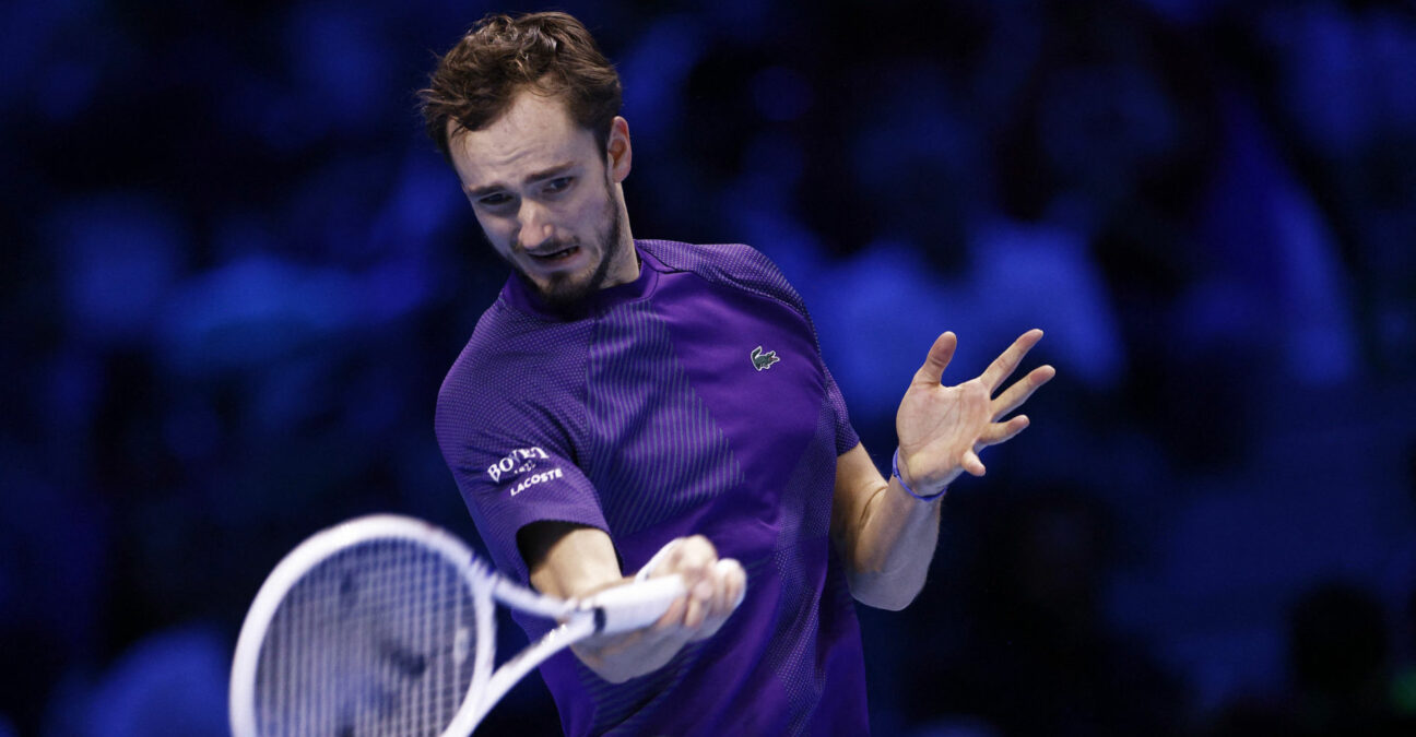 Daniil Medvedev at the 2022 ATP Finals