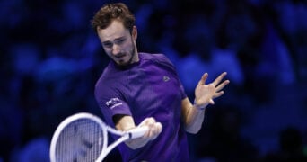 Daniil Medvedev at the 2022 ATP Finals