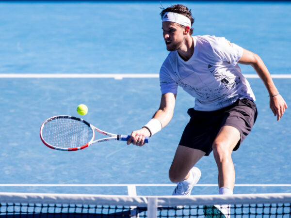 Dominic Thiem at the 2021 Australian Open