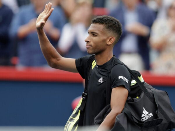 Felix Auger-Aliassime at the 2022 National Bank Open