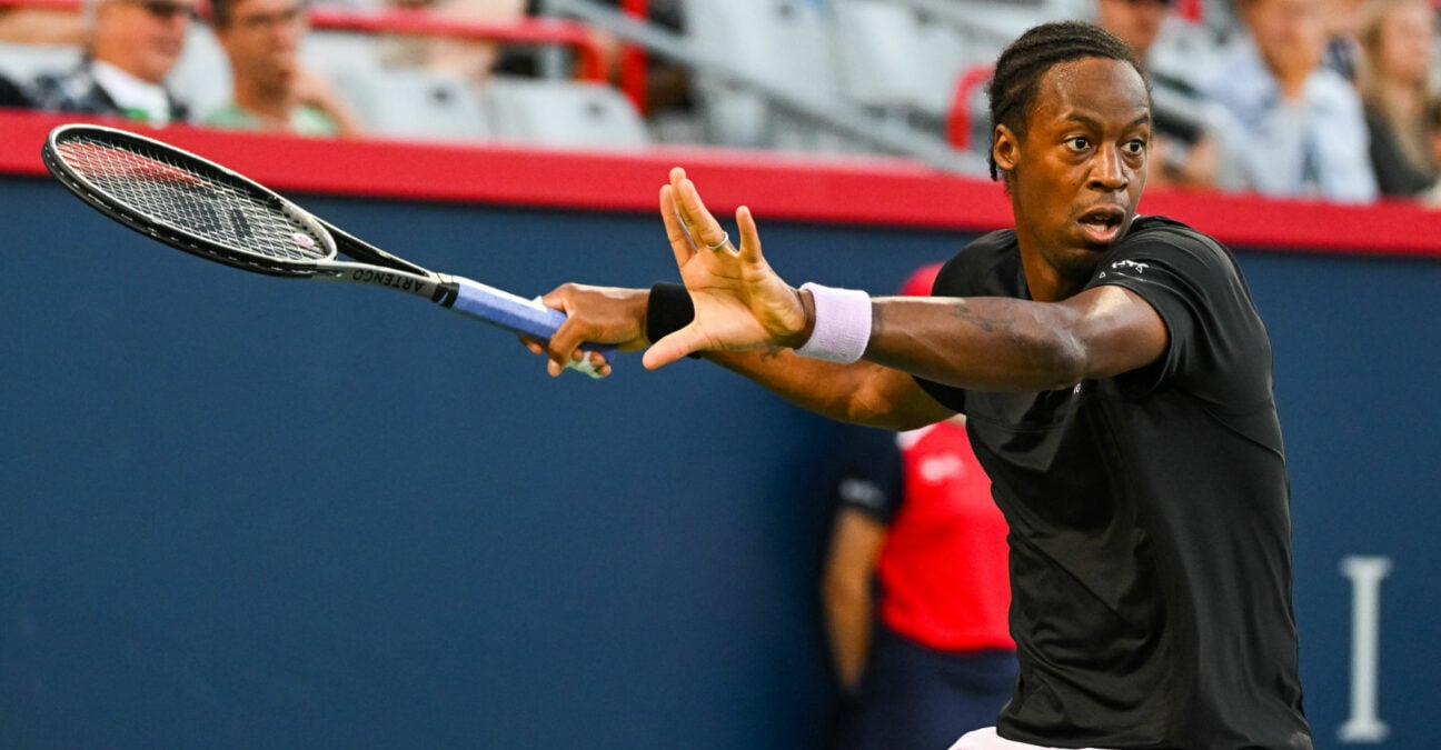 Gael Monfils at the Canadian Masters 2022