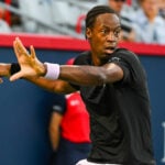 Gael Monfils at the Canadian Masters 2022