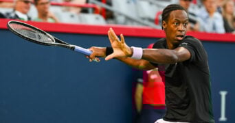 Gael Monfils at the Canadian Masters 2022