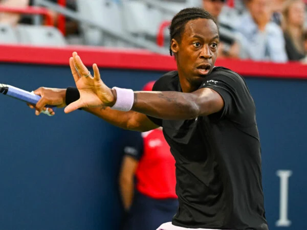 Gael Monfils at the Canadian Masters 2022
