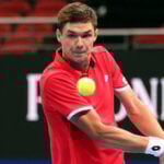 Kamil Majchrzak at the 2022 ATP Cup in Sydney