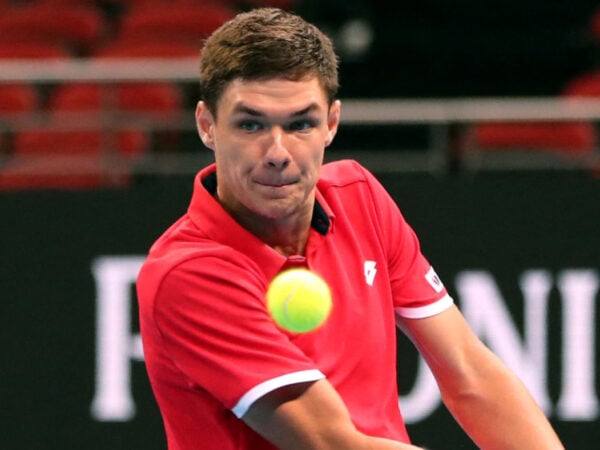 Kamil Majchrzak at the 2022 ATP Cup in Sydney