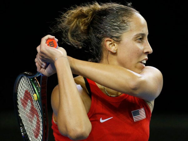 Madison Keys at the 2022 Billie Jean King Cup Finals in Glasgow