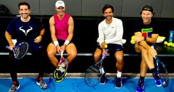 Rafael Nadal's coaching team for 2023