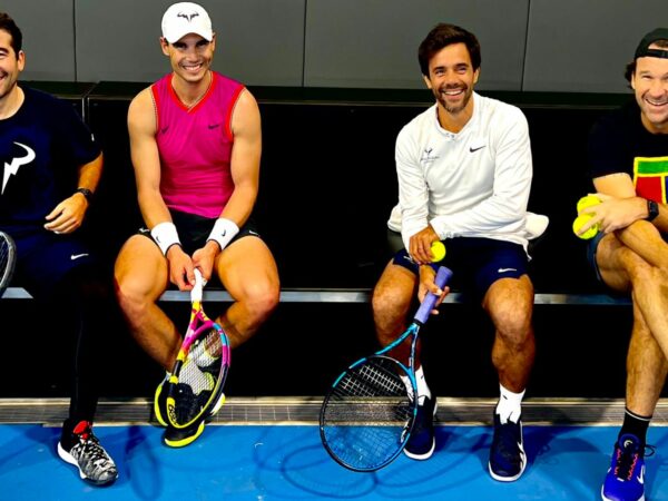 Rafael Nadal's coaching team for 2023