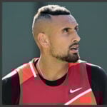 Nick Kyrgios and Ben Stiller at the 2022 Indian Wells Masters