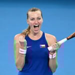 Petra Kvitova at the United Cup 2023