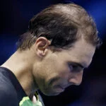 Rafael Nadal during the 2022 ATP Finals in Turin