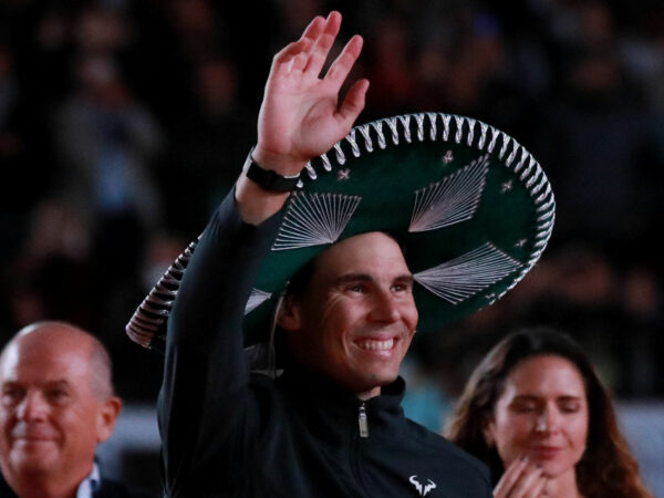 Rafael Nadal exhibition match in Mexico in November 2022
