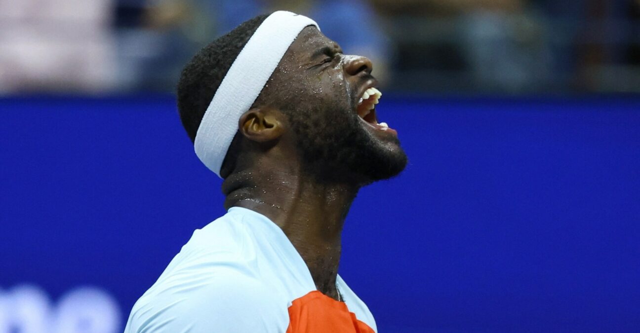 Frances Tiafoe at the 2022 US Open