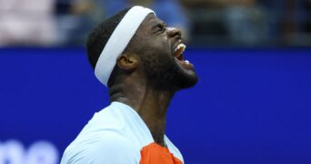 Frances Tiafoe at the 2022 US Open
