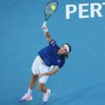 Stefanos Tsitsipas at the 2022 United Cup