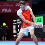 Taylor Fritz at the 2022 Japan Open in Tokyo