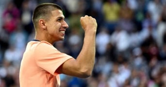 Alexei Popyrin at the 2023 Australian Open