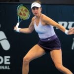 Belinda Bencic at the 2023 Adelaide International