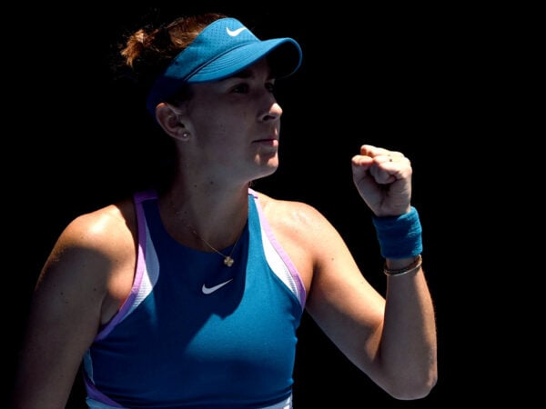 Belinda Bencic at the 2023 Australian Open