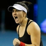 Bianca Andreescu at the 2022 WTA Billie Jean King Cup Finals