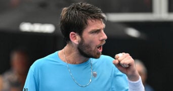 Cameron Norrie at the 2023 ASB Classic