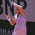 Dana Shnaider at Roland-Garros in 2021