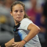 Daria Kasatkina at the 2022 WTA Finals in Fort Worth, Texas