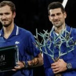 Novak Djokovic and Daniil Medvedev
