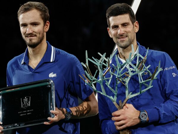 Novak Djokovic and Daniil Medvedev