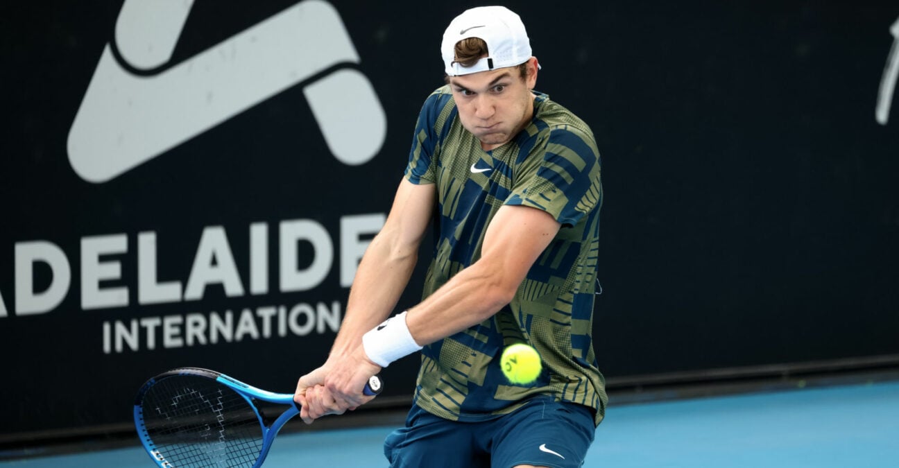 Jack Draper at the 2023 ATP Adelaide International 1