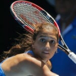 Jaimee Fourlis at the 2017 Australian Open