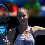 Karolina Pliskova at the 2023 Australian Open