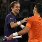 Medvedev and Djokovic