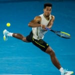 Michael Mmoh at the 2020 Australian Open