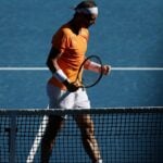Rafael Nadal at the 2023 Australian Open