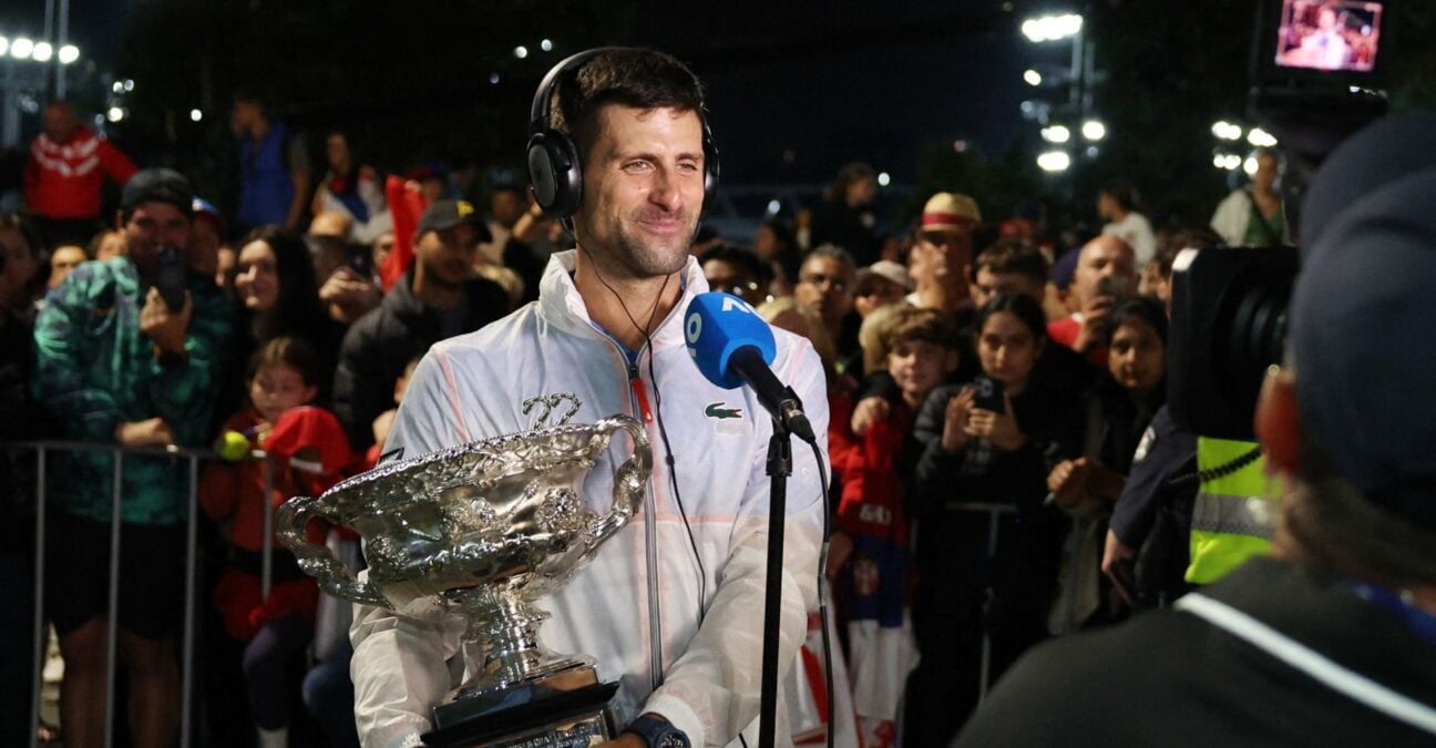 Novak Djokovic interview