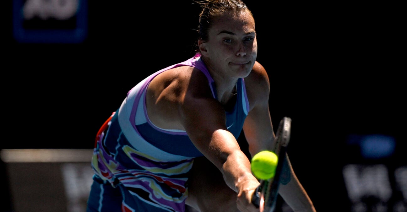 Aryna Sabalenka at the 2023 Australian Open Image Credit: AI/Reuters/Panoramic