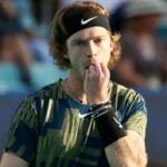 Andrey Rublev, defeated in Adelaide (© AI / Reuters / Panoramic)