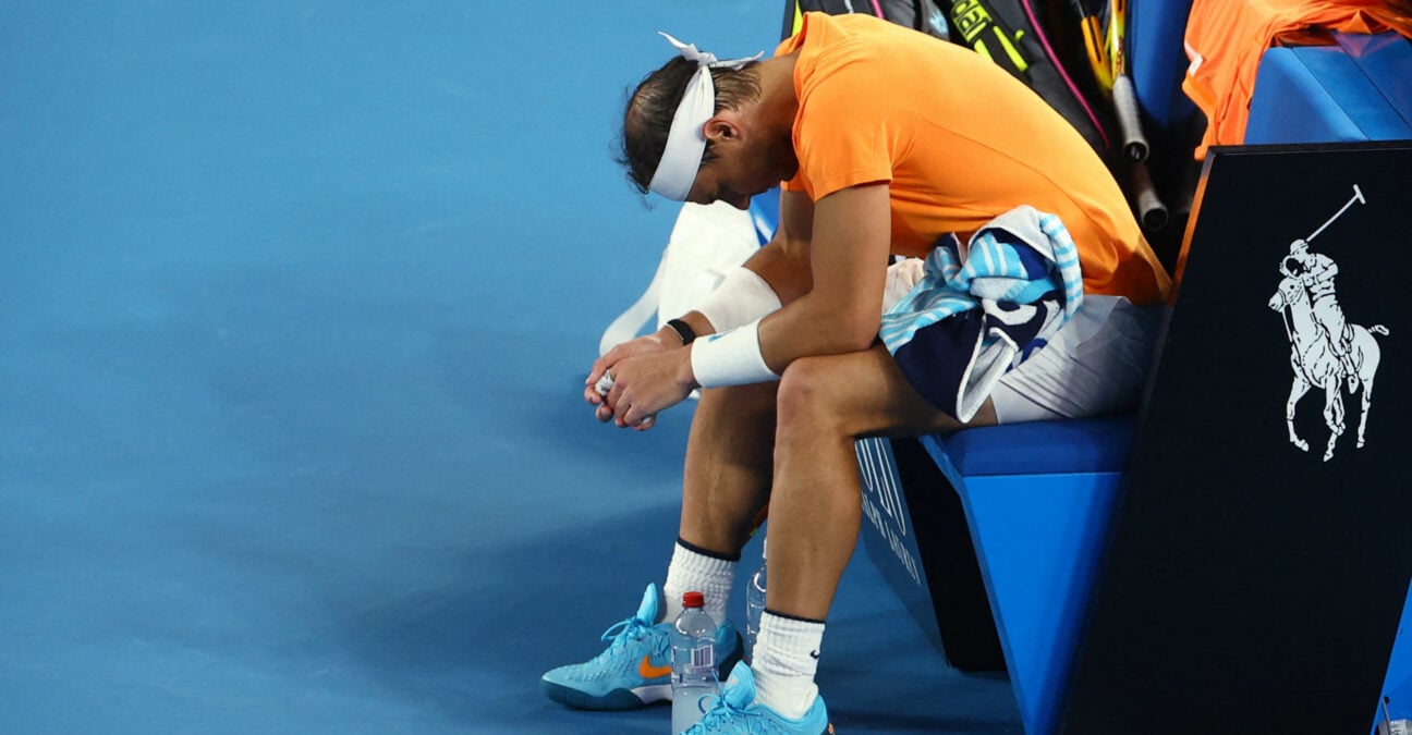 Rafael Nadal at the 2023 Australian Open