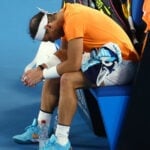 Rafael Nadal at the 2023 Australian Open