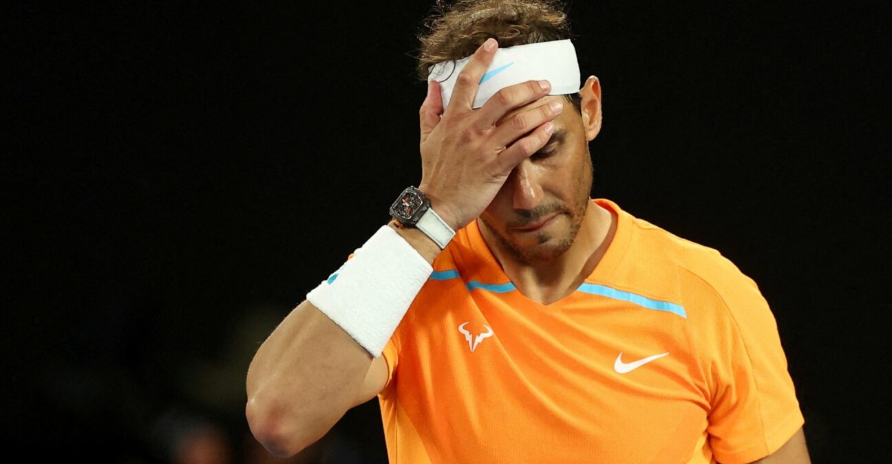 Rafael Nadal AO 2023 injury