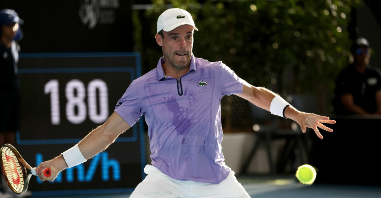 Roberto Bautista Agut at the 2023 Adelaide International