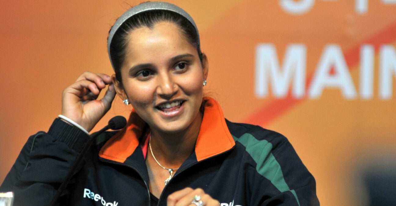 Sania Mirza at the 2010 Commonwealth Games
